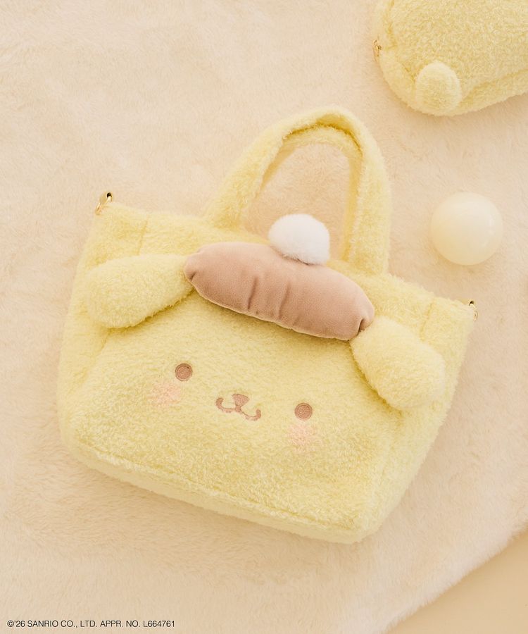 Sanrio | Maison de Fleur x Sanrio Collaboration Pompompurin Birthday 2 Way Tote Bag