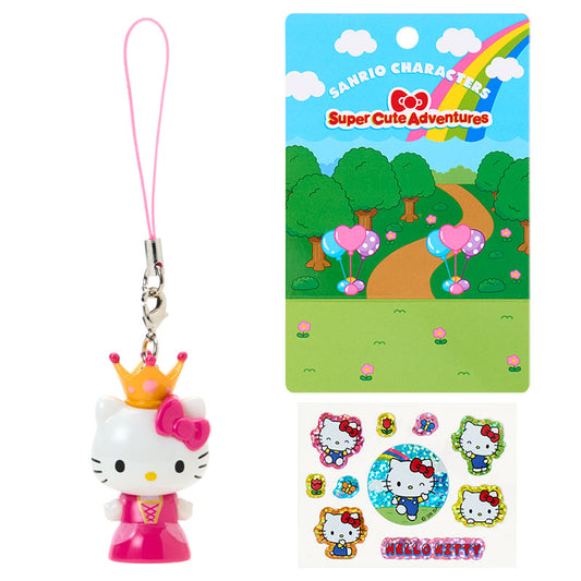 Sanrio | Sanrio Characters Super Cute Adventures Strap & Sticker Set - Hello Kitty