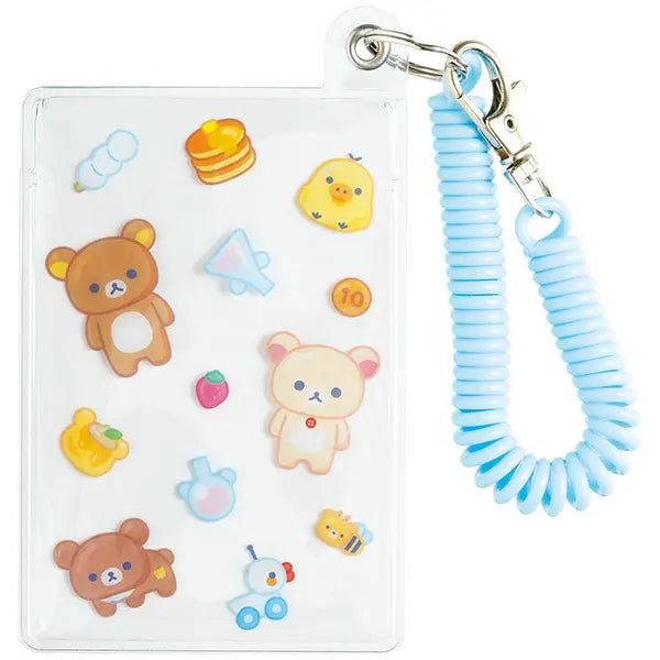 San-X | Rilakkuma Lab Theme Clear Pass Case