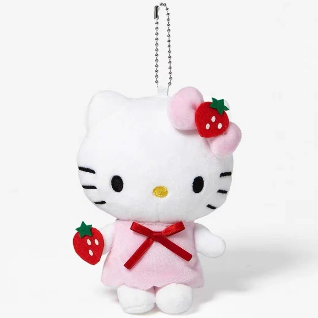 Sanrio Avail | Hello Kitty 50th Anniversary | Hello Kitty Strawberry Mascot Charm