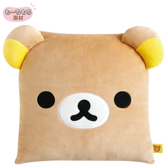 San-X | Rilakkuma Together Suyasuya Series Super Mochi Mochi Cushion - Rilakkuma