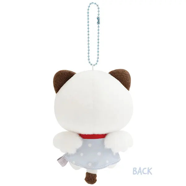 San-X | Ishiyowa-chan Can You Defeat Temptation? Angel Hanging Plush Toy - Ishitsuyo-chan
