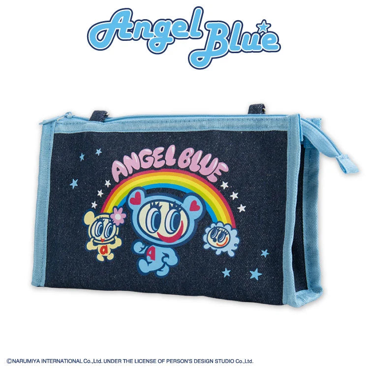 Thank You Mart exclusive x Angel Blue Collaboration Denim Pouch