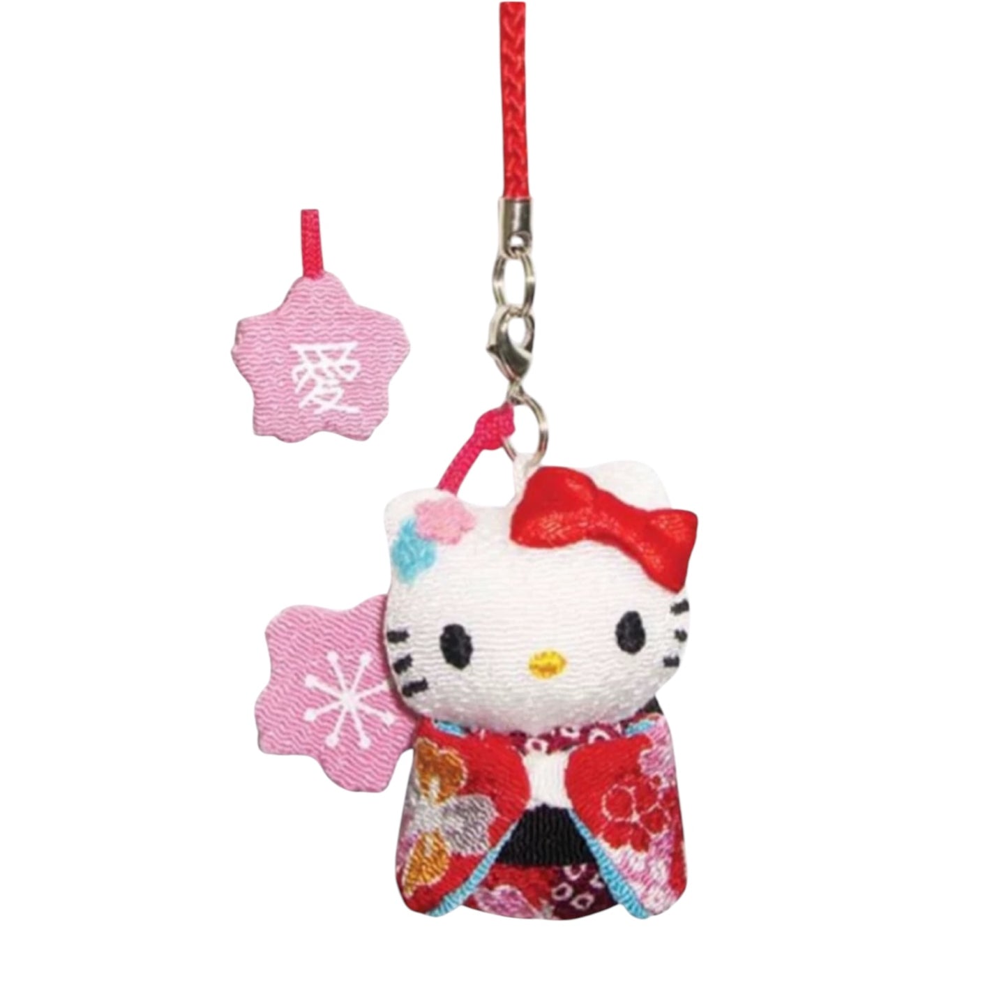 Sanrio | Japanese Doll Chiriman Netsuke - Hello Kitty Kimono (Love)