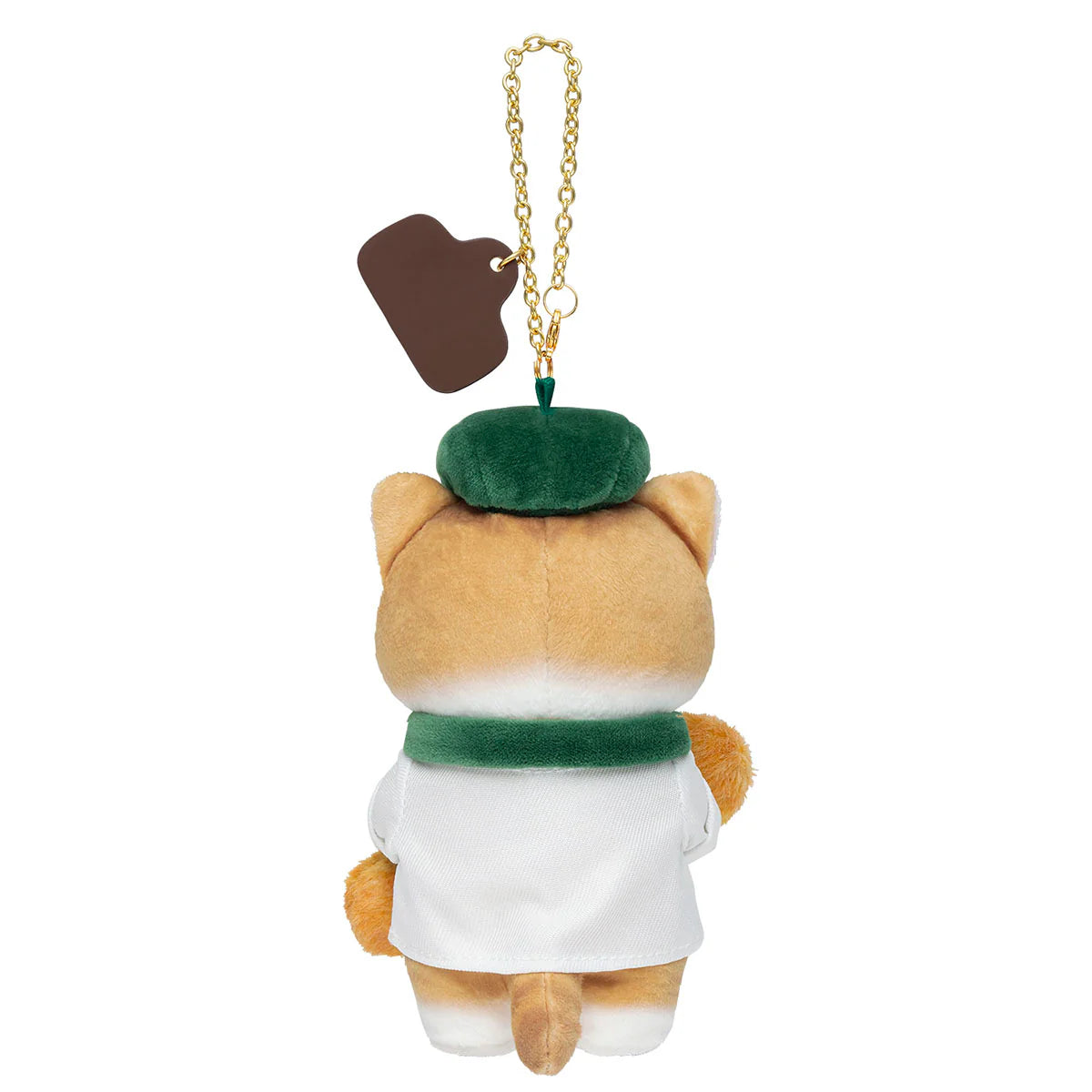 Mofusand | Mofusand Bakery Baker Cat Mascot Keychain - Brown & White