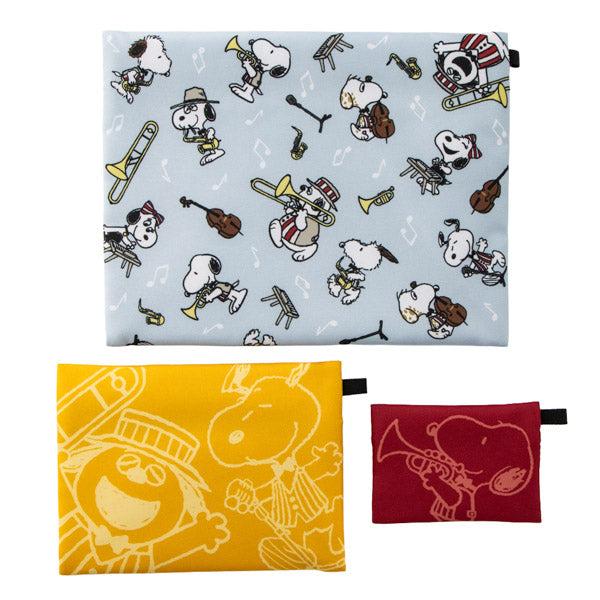 PEANUTS | Snoopy Music Party! Series Zipper Pouch Set (3 Pieces)