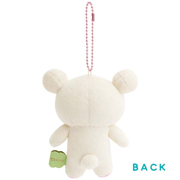 San-X | Rilakkuma Always Together Hanging Plush Toy - Korilakkuma