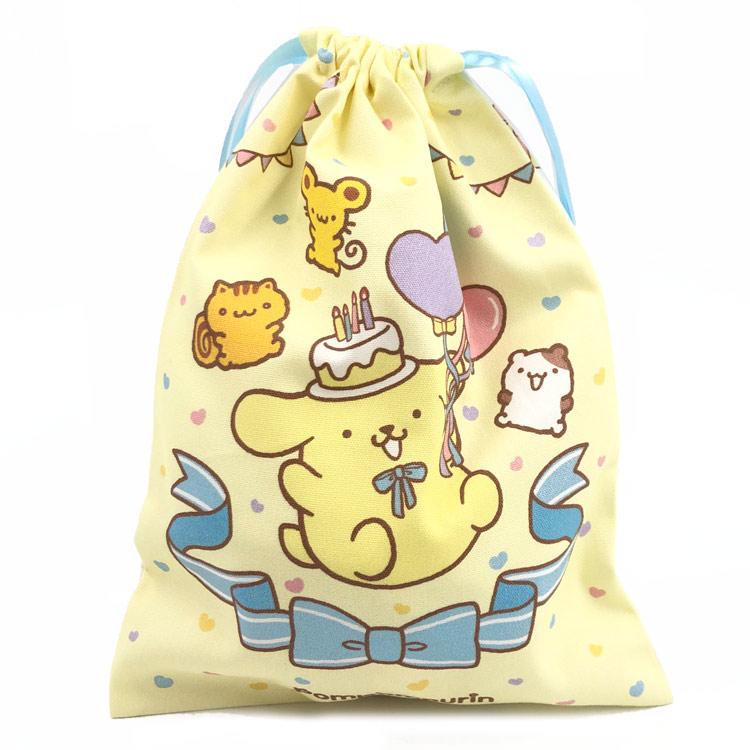 Sanrio | Pompompurin 30th Anniversary Drawstring Pouch - Birthday