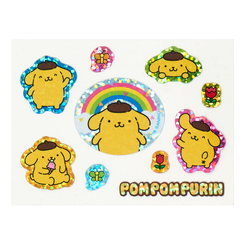 Sanrio | Sanrio Characters Super Cute Adventures Strap & Sticker Set - Pompompurin