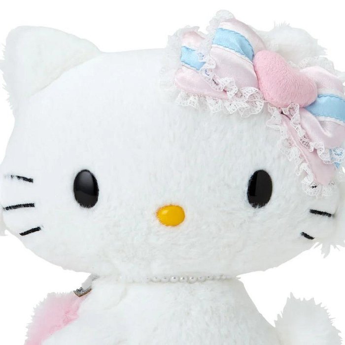 Sanrio | Fluffy Heart Design | Honey Cute Plush Toy Sugar Bunny Shirosa