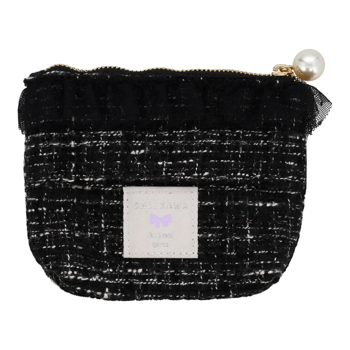 Chiikawa | 'Chiikawa Ribbon Tweed Tissue Pouch - Momonga