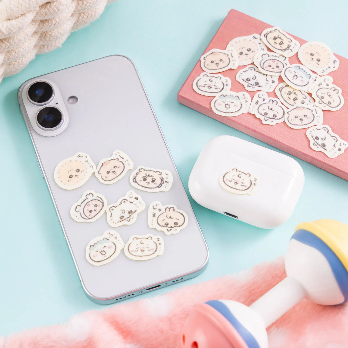 Chiikawa | 'Chiikawa Baby Flake Stickers (Faces)