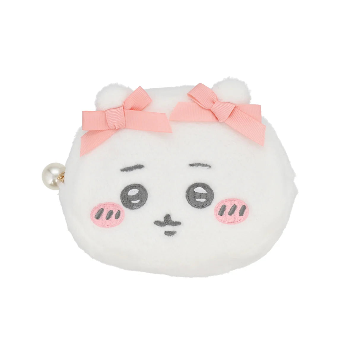 Chiikawa | 'Chiikawa Ribbon Die-cut Face Pouch - Chiikawa