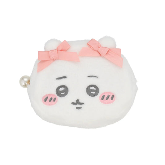 Chiikawa | 'Chiikawa Ribbon Die-cut Face Pouch - Chiikawa