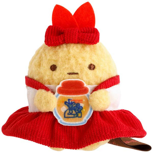 San-X | Komeda Coffee Shop x Sumikko Gurashi Hand-held Tenori Plush Toy - Ebifrai’s Tail