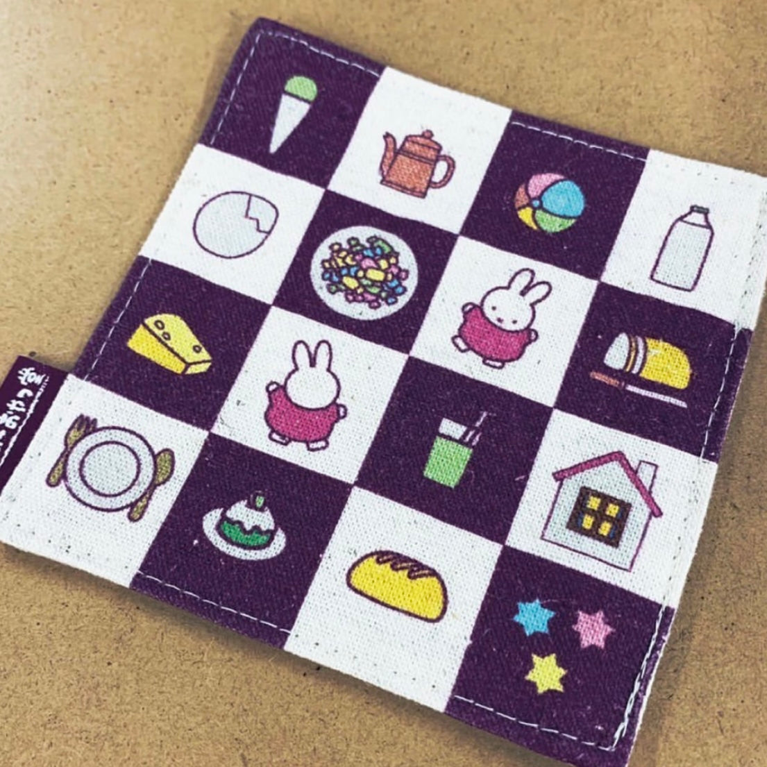 Miffy | 'Miffy Kitchen | Miffy Cotton Linen Coaster