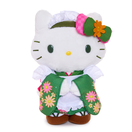 Sanrio | Matcha Sweets Series | Hello Kitty Matcha Kimono Plush 10 Inches