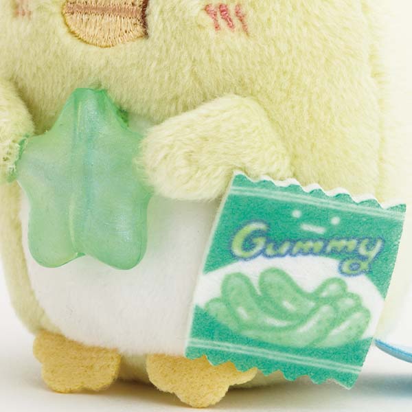 San-X | Sumikko Gurashi Gummy Party Hand-held Tenori Plush Toy - Penguin?
