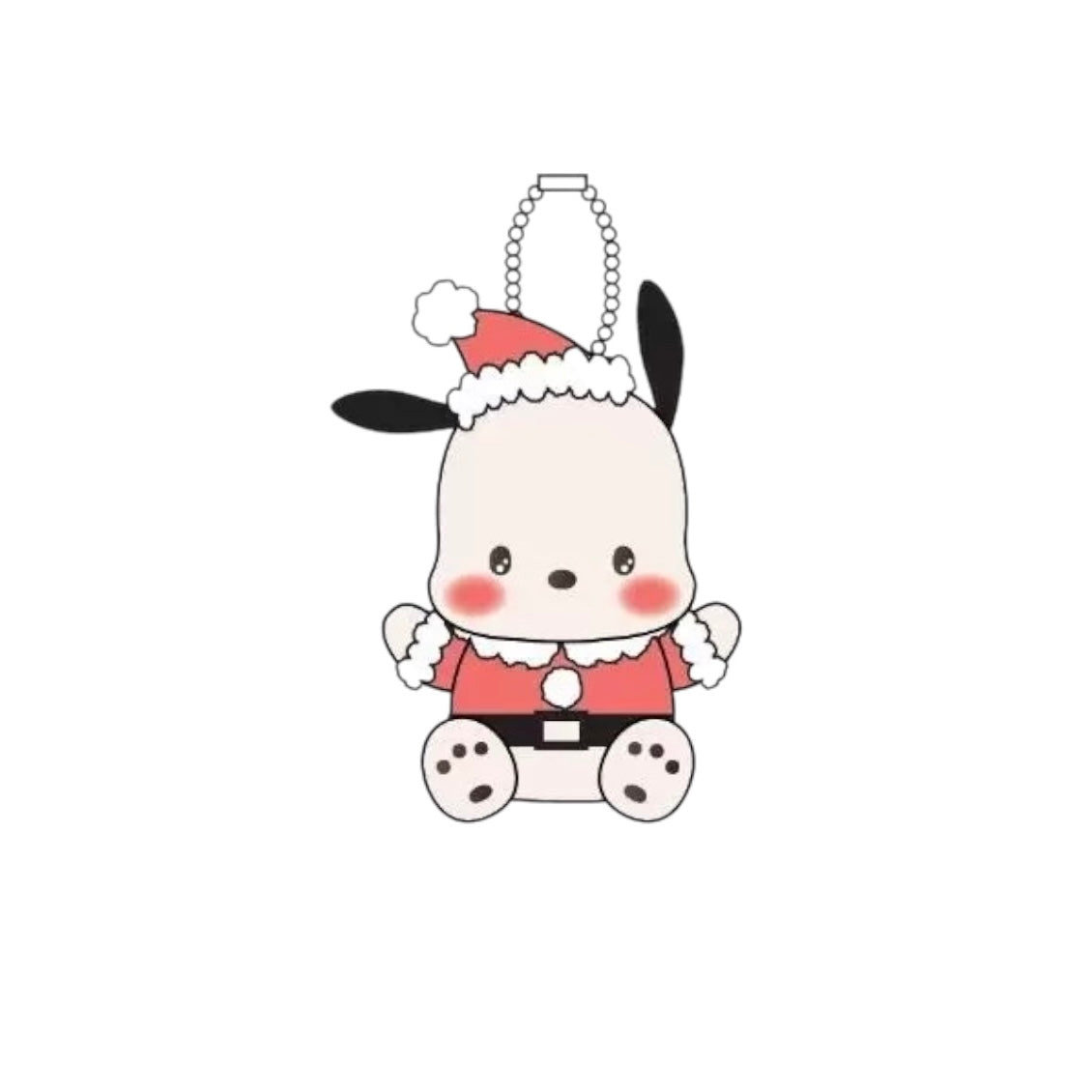 Sanrio Avail | Christmas Costume Collection 2024 | Pochacco Xmas Costume Mascot Holder