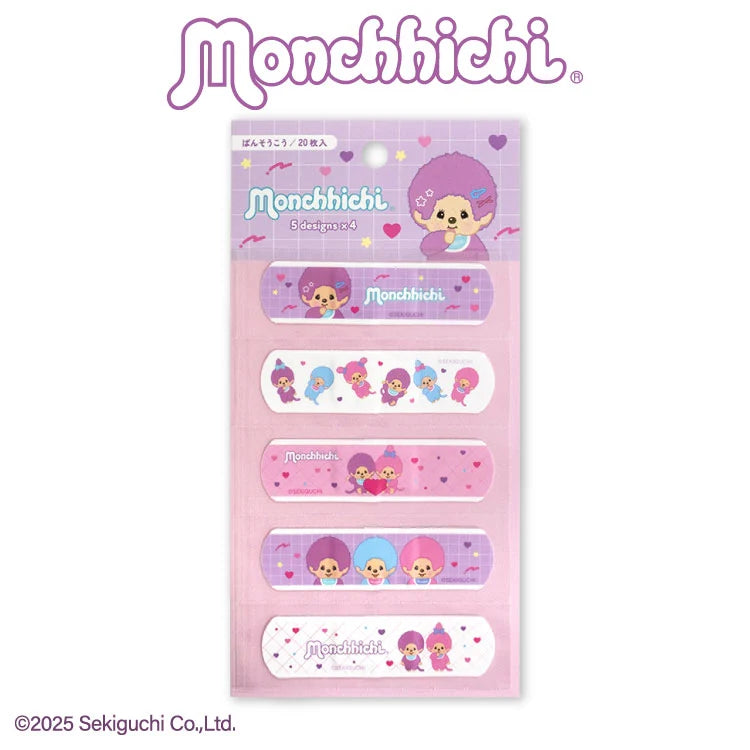 Thank You Mart exclusive x Monchhichi Collaboration Band-Aids