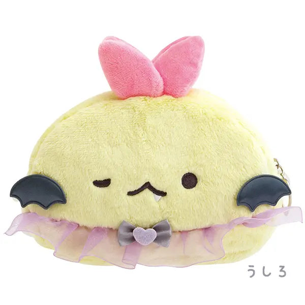San-X | Sumikko Gurashi Angel & Devil Plush Toy Pouch - Tempura’s Tail