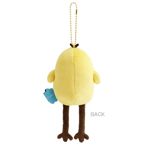 San-X | Rilakkuma Lab Theme Slender Hanging Plush Toy - Kiiroitori