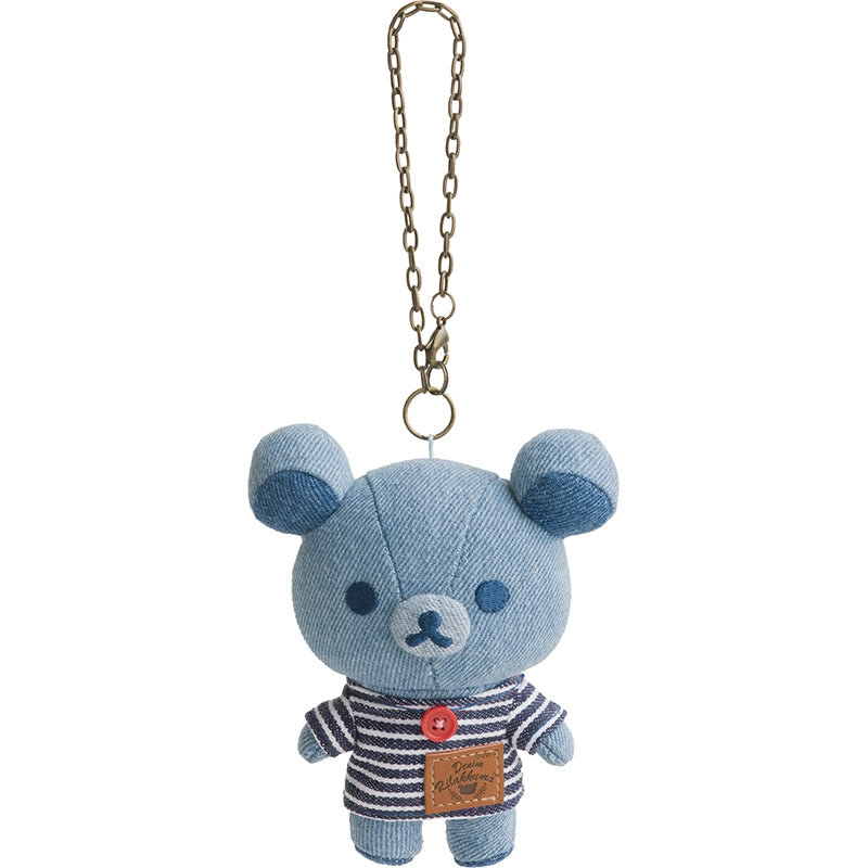 San-X | 'Denim House Limited Edition | Korilakkuma Hanging Mascot Holder MR97301