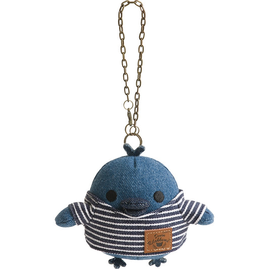 San-X | 'Denim House Limited Edition | Kiiroitori Hanging Mascot Holder MR97401