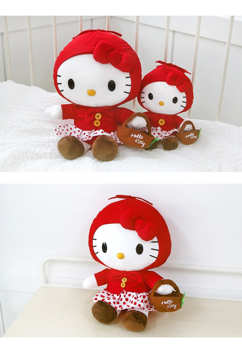 Sanrio Korea | Sanrio Hello Kitty Red Cap Plush Toy