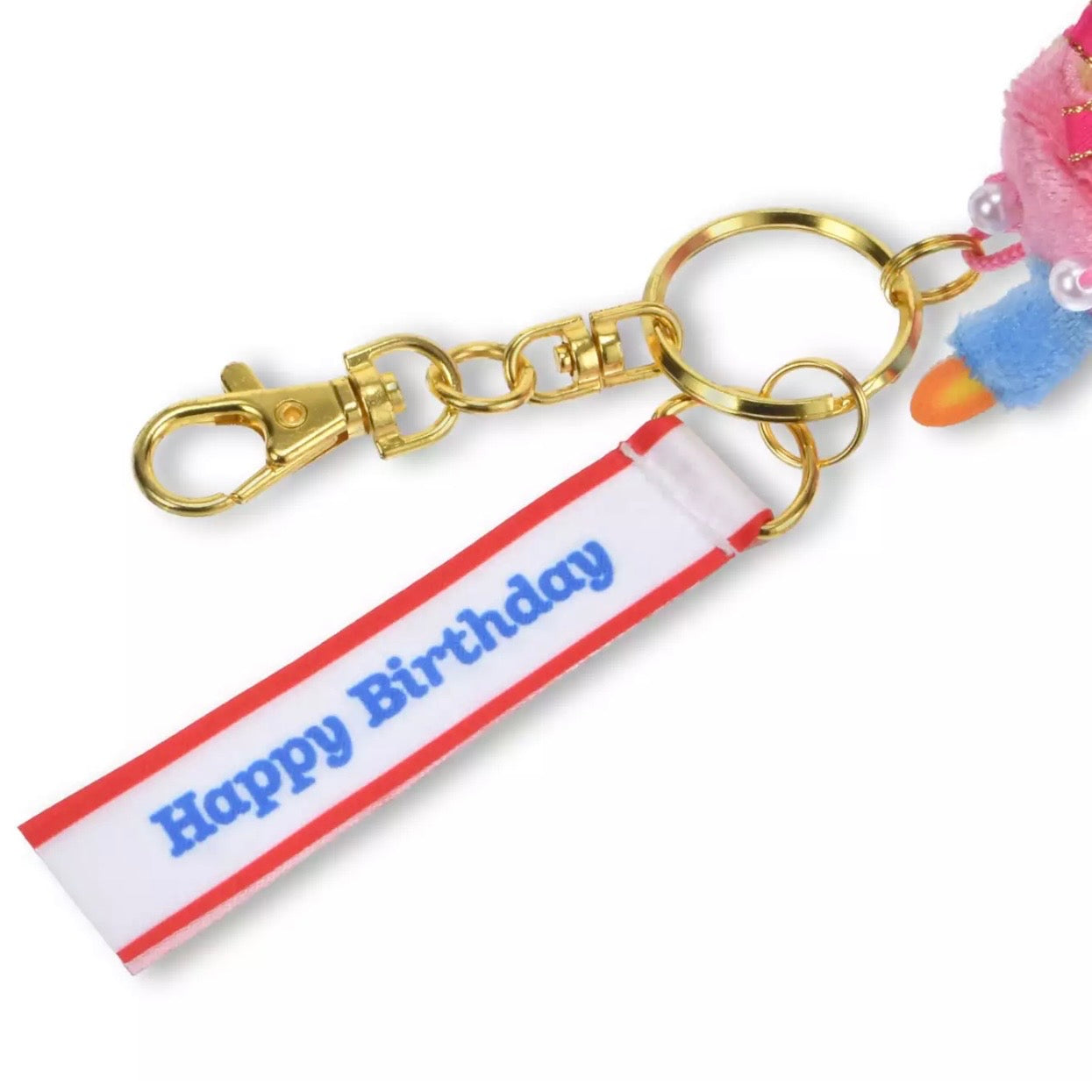 Disney Store JP | Donald Birthday Plush Keychain