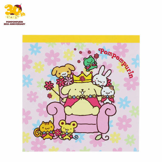 Sanrio | Sanrio Characters Square Memo - Pompompurin (Pink)