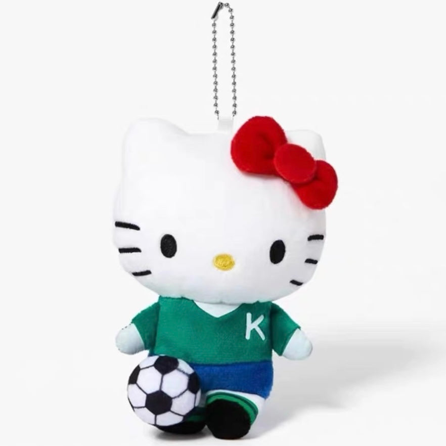 Sanrio Avail | Hello Kitty 50th Anniversary | Hello Kitty Soccer Player Mascot Charm