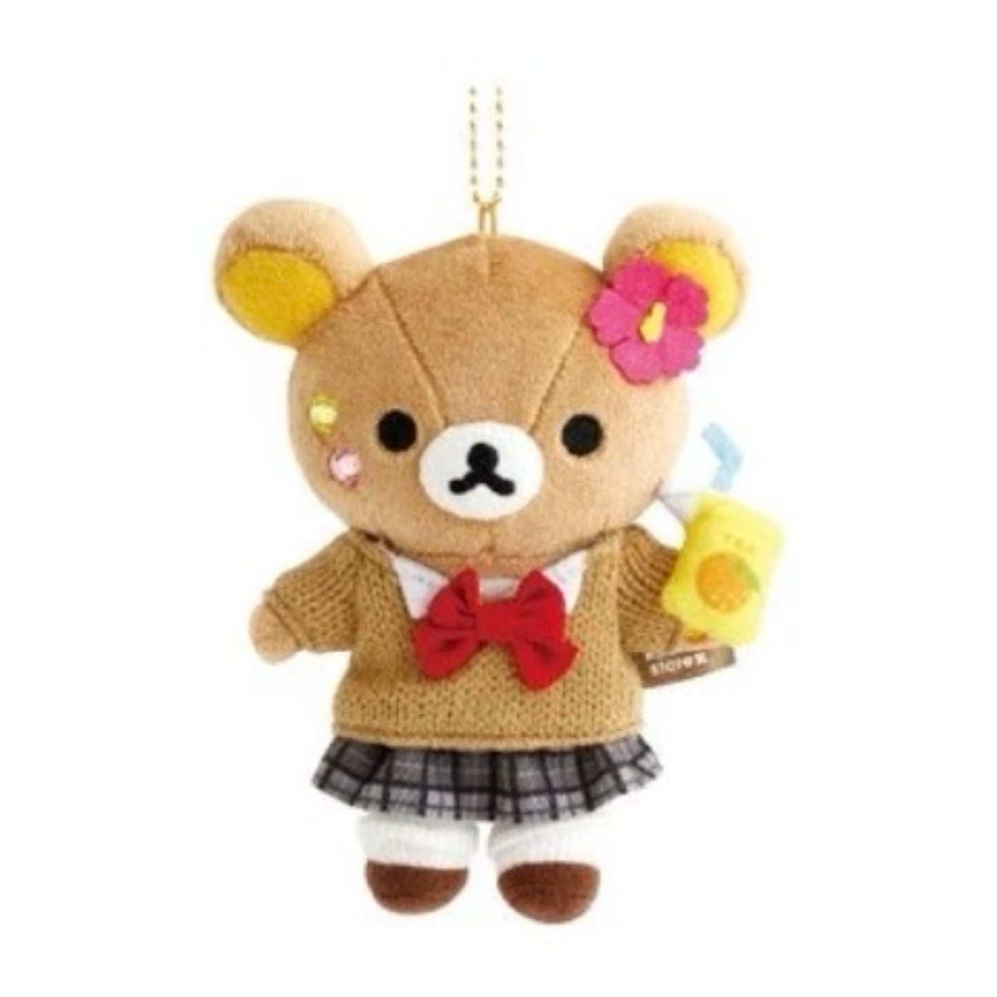 San-X | Rilakkuma Store Limited 17th Anniversary Hanging Plush Toy - Rilakkuma