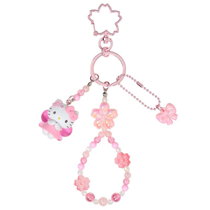 Sanrio | Sanrio Characters Sakura Bead Keychain - Hello Kitty