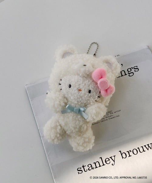 AS KNOW AS plus x Sanrio Characters Fluffy Animal Series Mascot
