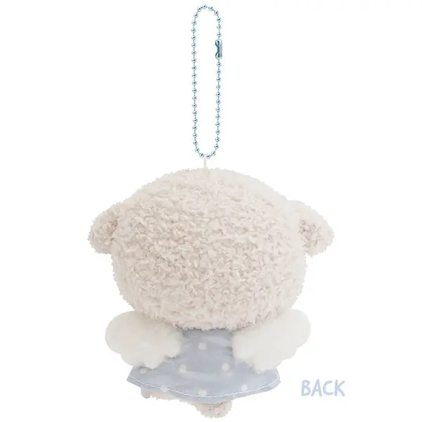 San-X | Ishiyowa-chan Can You Defeat Temptation? Angel Hanging Plush Toy - Ishiyowa-chan