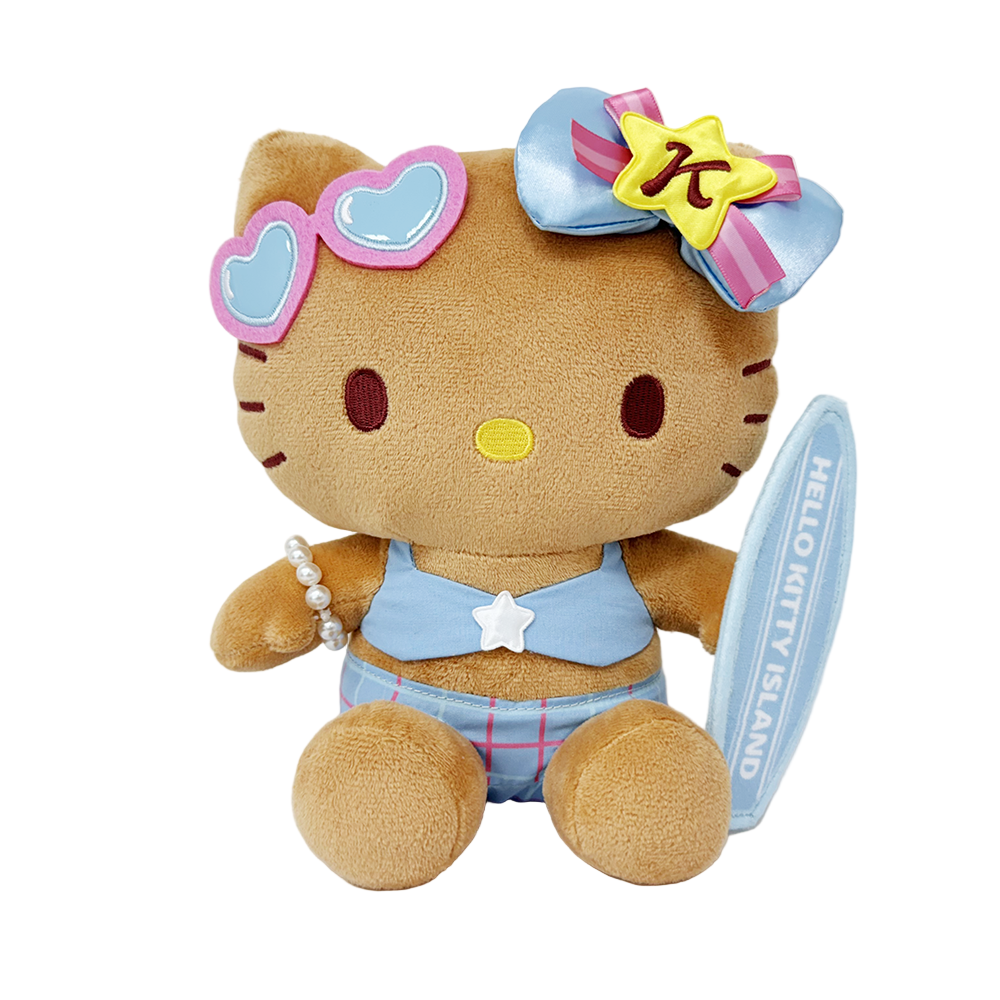 Sanrio Korea | Sanrio Hello Kitty Jeju Island Limited Surfing Plush Toy