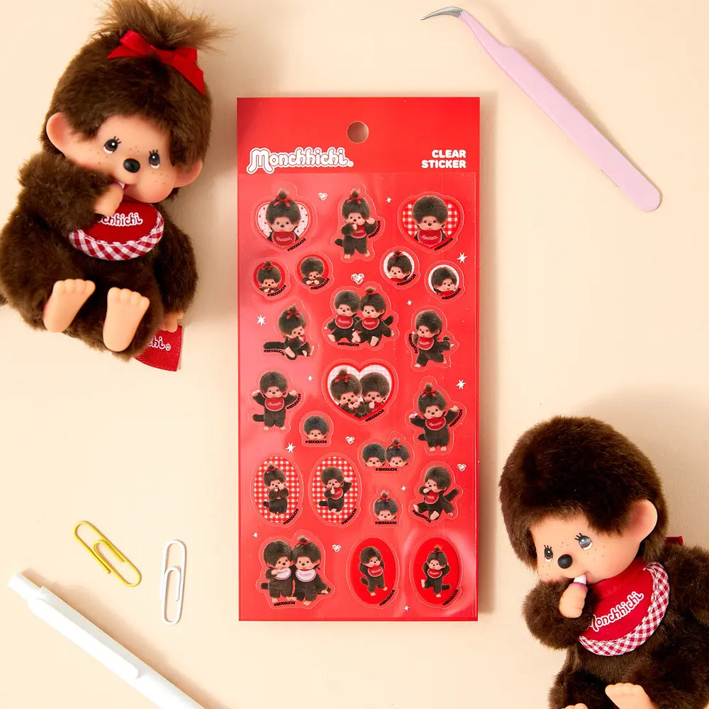 Monchhichi Korea | Monchichi PET Transparent Sticker