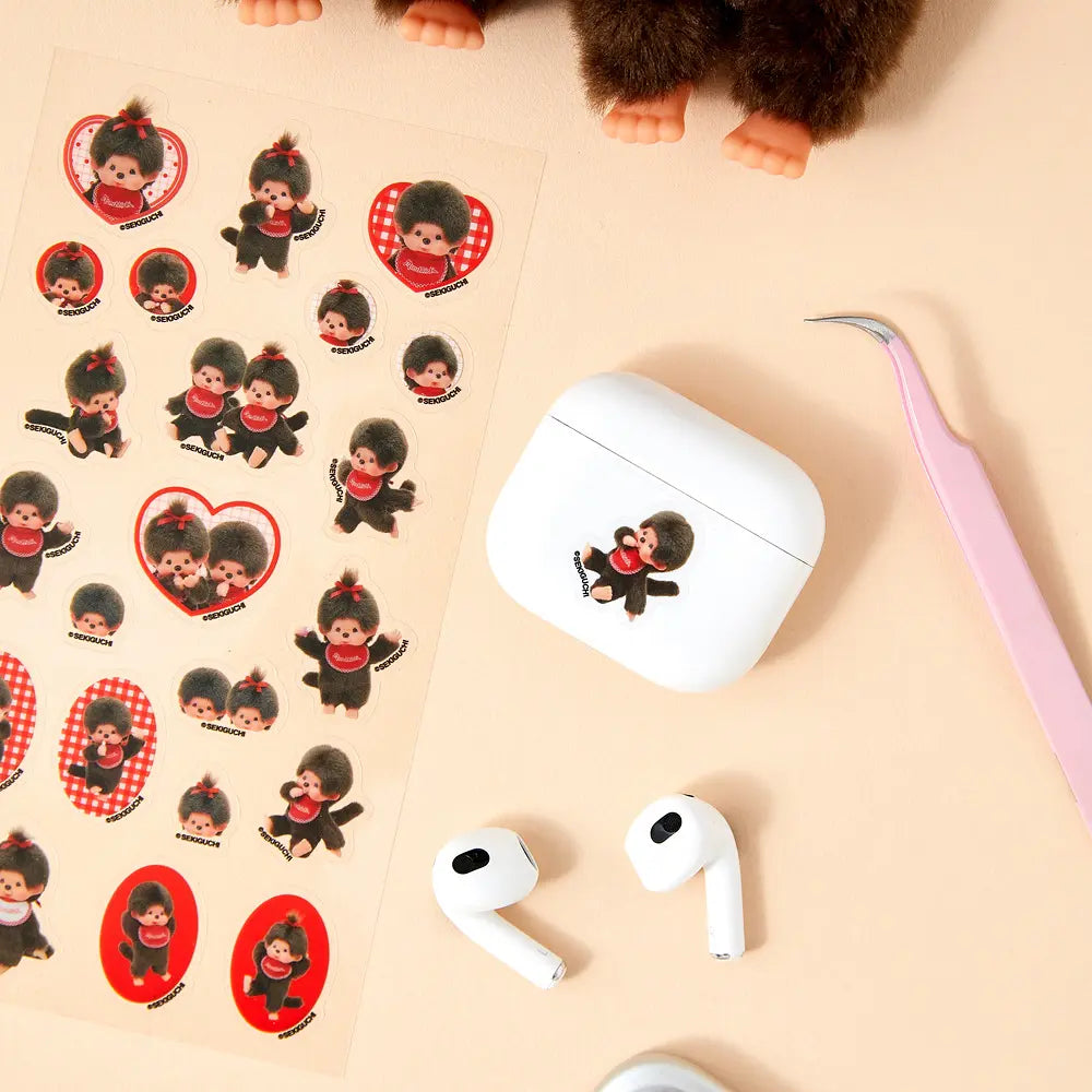 Monchhichi Korea | Monchichi PET Transparent Sticker