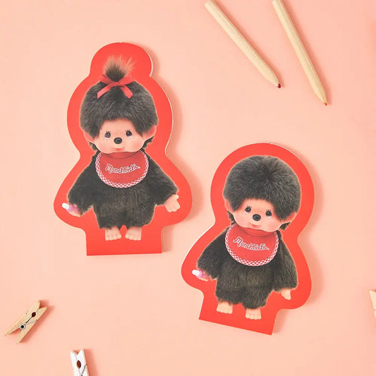 Monchhichi Korea | Monchichi Cover-Shaped Memo Pad 50 Sheets (2 Types)