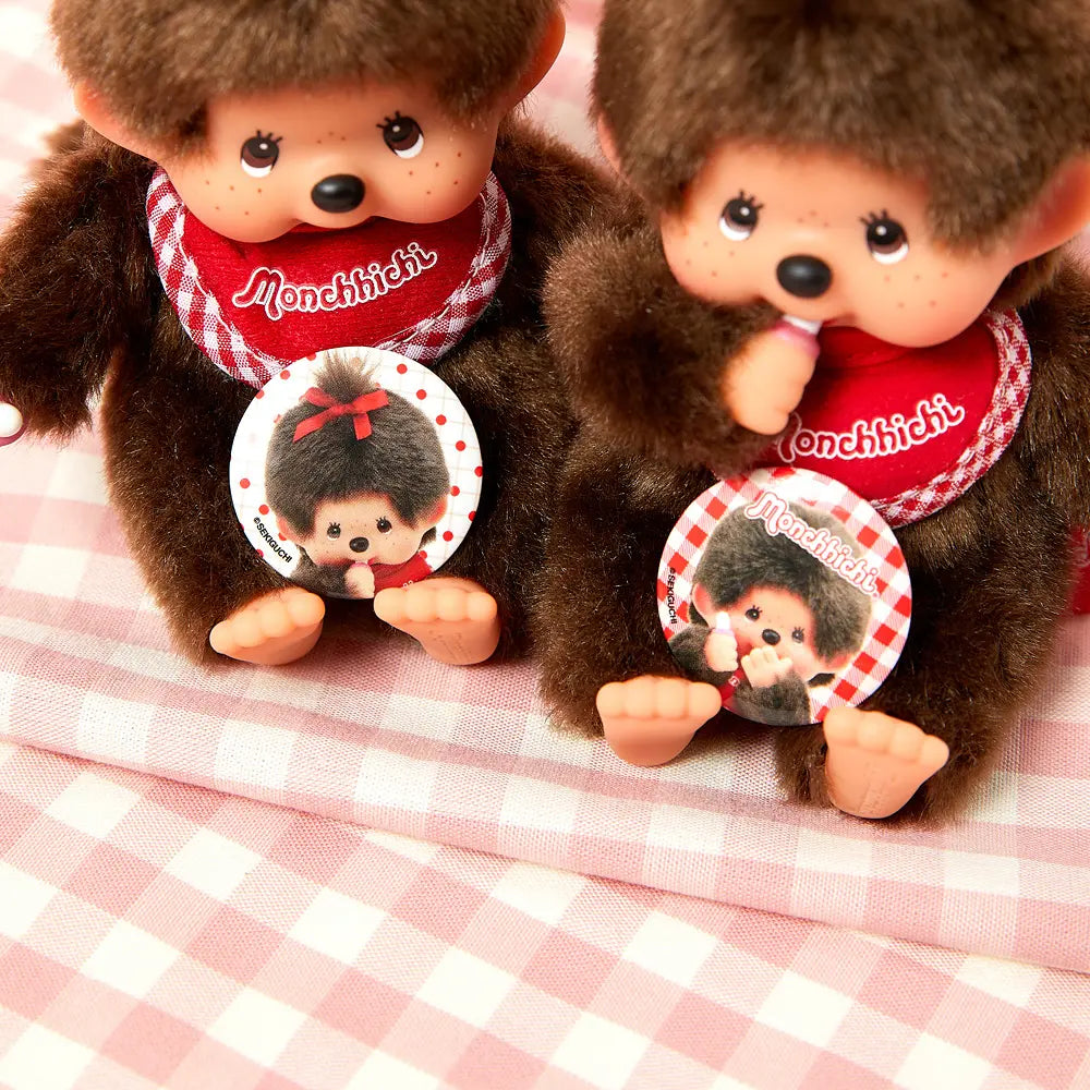 Monchhichi Korea | Monchichi Pin Button 2-Piece Set