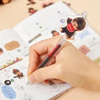 Monchhichi Korea | Monchichi Acrylic Gel Pen 0.38 (2 Types)