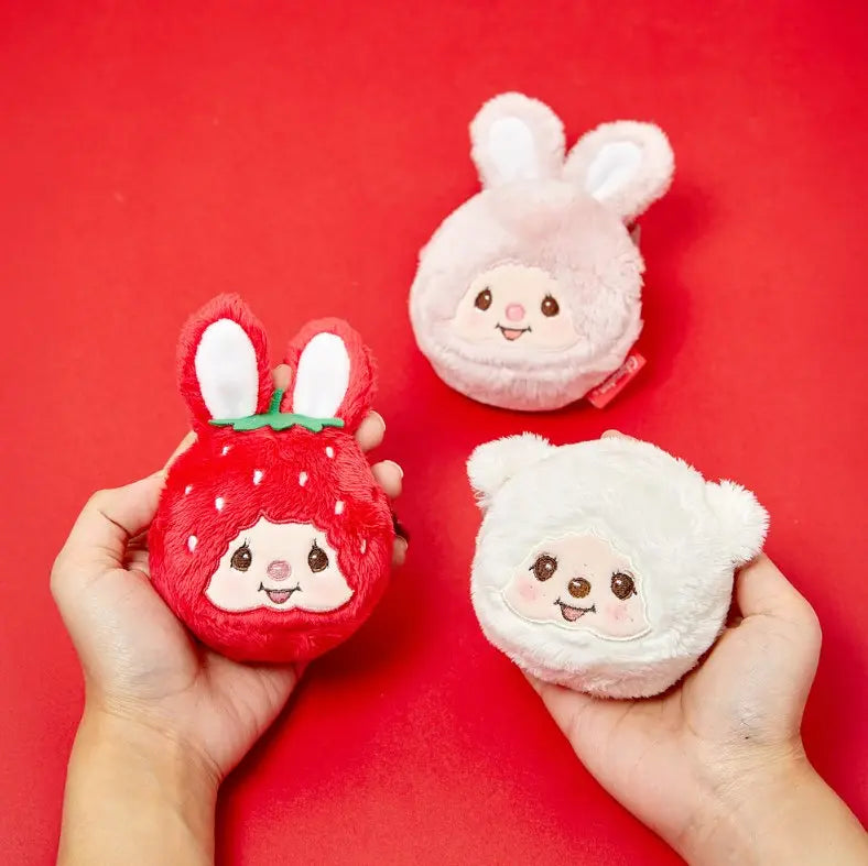 Monchhichi Korea | Monchhichi Face Pouch Keyring (3 Types)