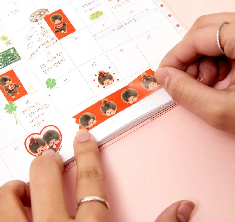 Monchhichi Korea | Monchichi Masking Tape (2 Types)