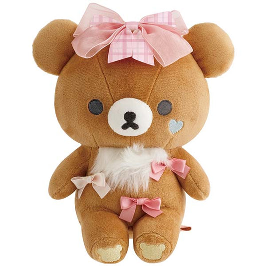 San-X | Rilakkuma Makeup Rilakkuma Plush Toy S - Chairoikoguma