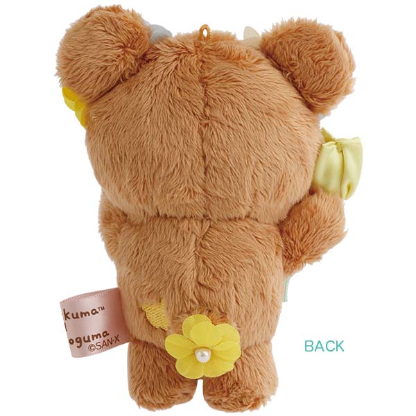 San-X | Rilakkuma Yurakucho Limited CoriCog Store Exclusive Special Hanging Plush Toy - Chairoikoguma