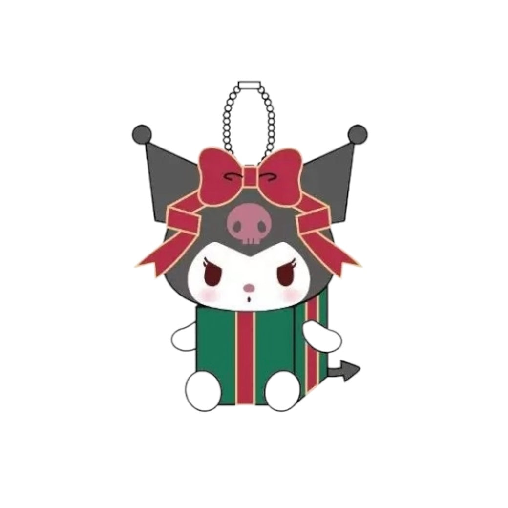 Sanrio Avail | Christmas Collection 2024 | Kuromi Gift Box Mascot Holder