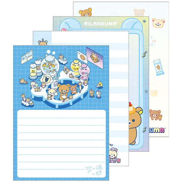 San-X | Rilakkuma Lab Theme Memo Pad - A