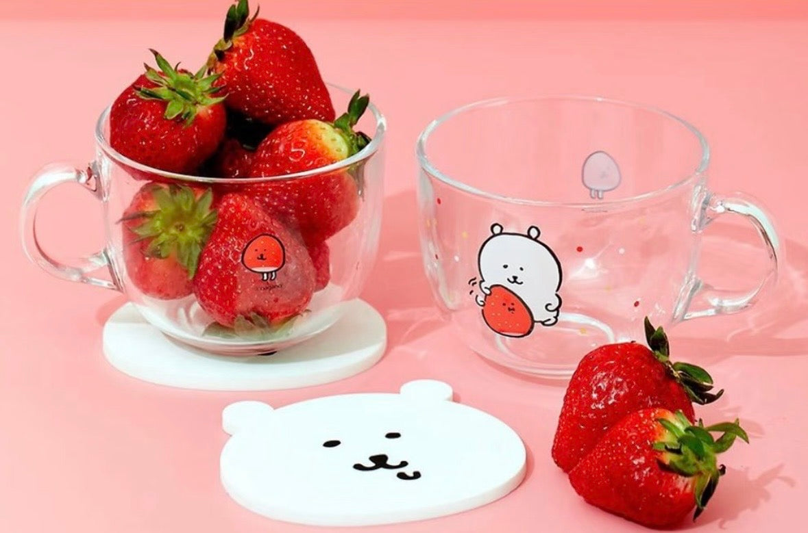 Nagano's | Korea Edition | Nagano Bear Damgome Glass Cereal Bowl & Coaster