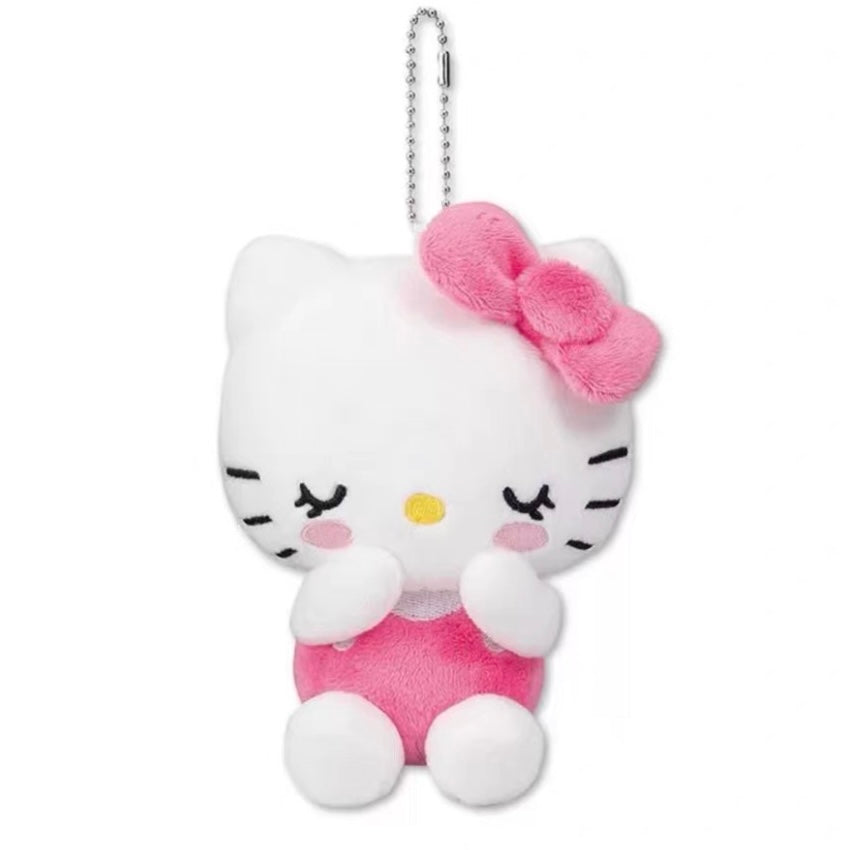 Sanrio Avail | Hello Kitty 50th Anniversary | Hello Kitty Shy Emoji Mascot Charm